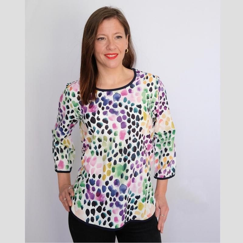 BLUSAS COLORIDO COTTONISSIMO